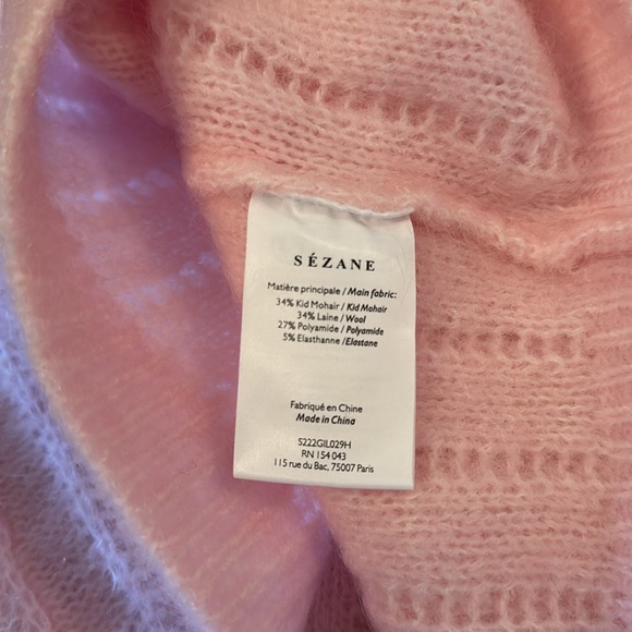 NEW Sezane Aretha Jumper in Candy Pink - size S - Picture 5 of 8